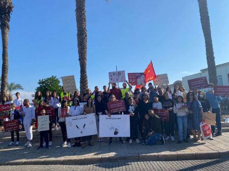 الشبيبة الشيوعية تختتم سلسلة من النشاطات المناهضة للعنف ضد النساء 